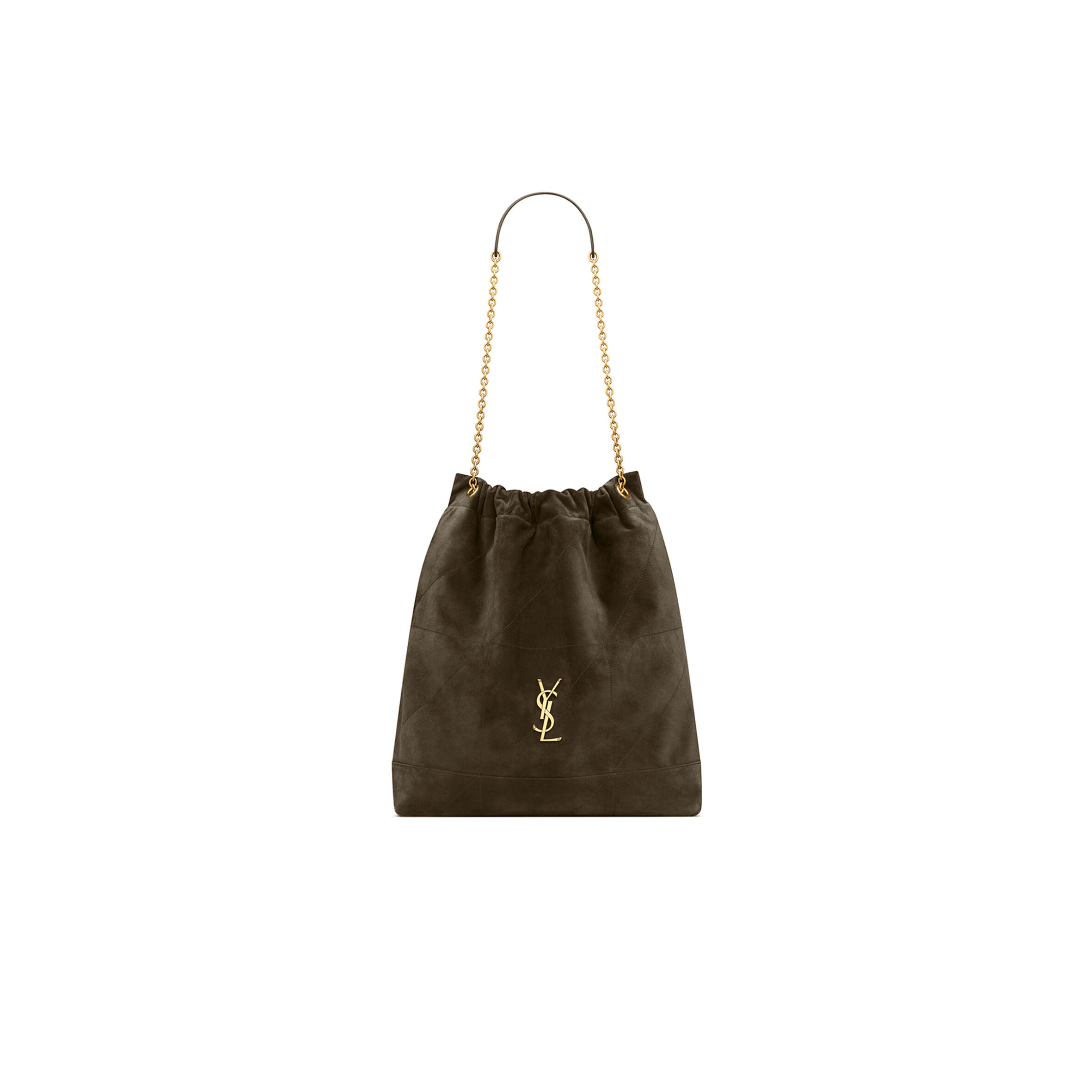 YSL JAMIE LARGE POCHON IN SUEDE 8283501U8P73212 (41*34*5cm)